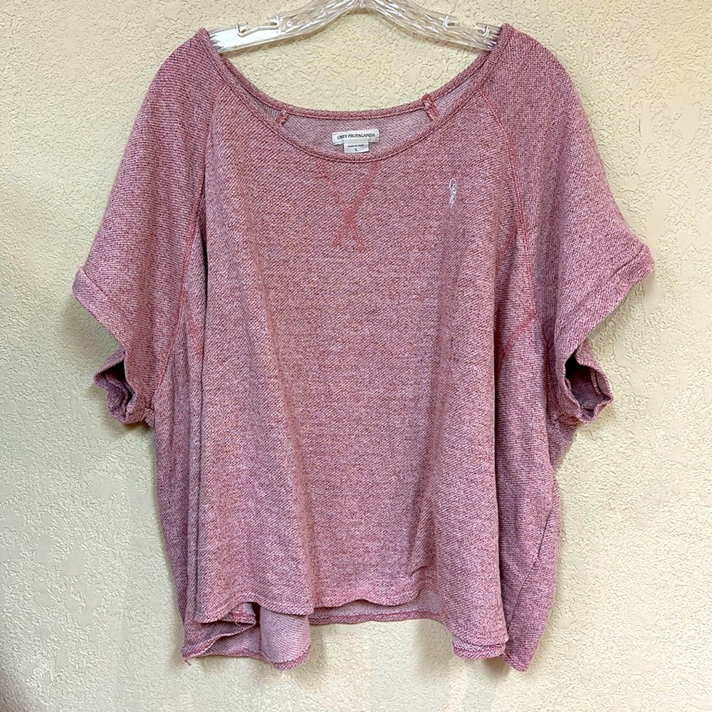 Obey Pink Women's Blouse